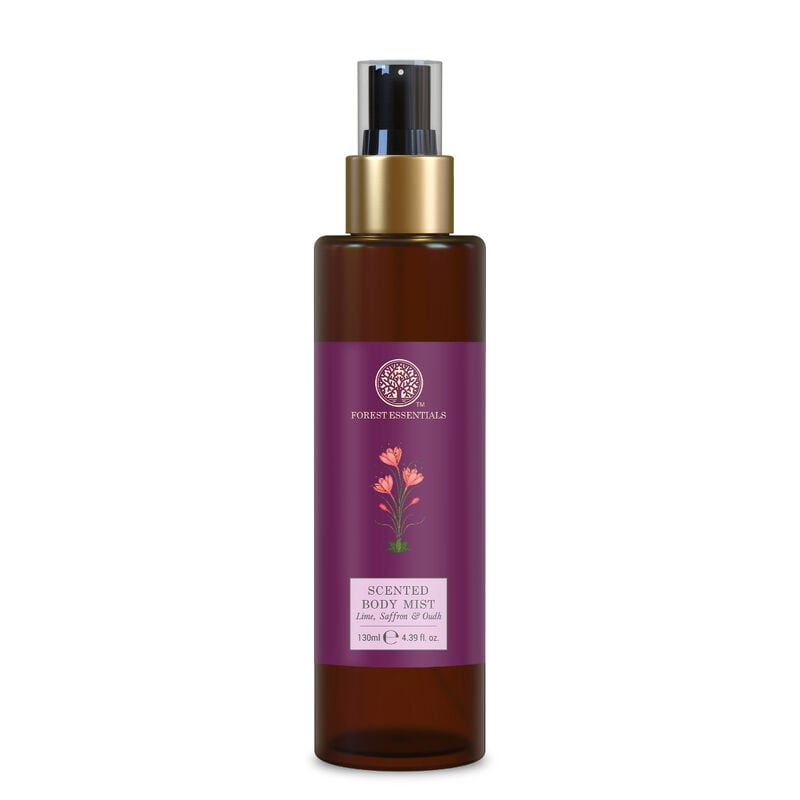 Scented Body Mist Lime, Saffron & Oudh