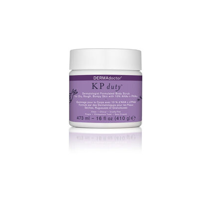 Kp Duty Exfoliating Body Scrub For Dry, Rough Skin & Keratosis Pilaris With 10% Ahas + Bhas