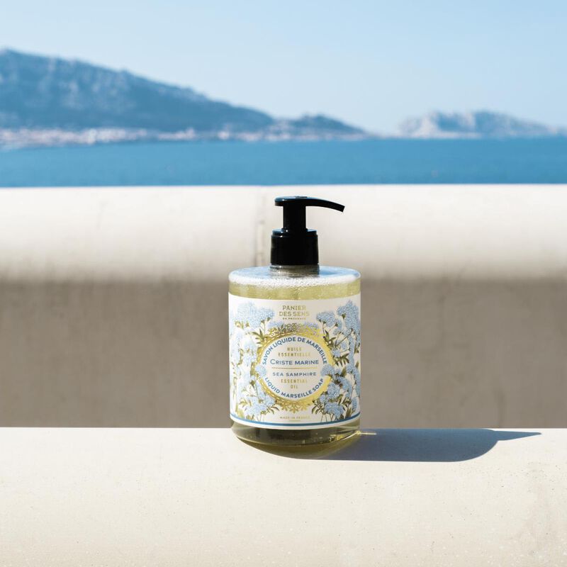 panier des sens essentials sea samphire liquid marseille soap