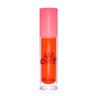 Wet Cherry Lip Gloss faces wet cherry lip gloss