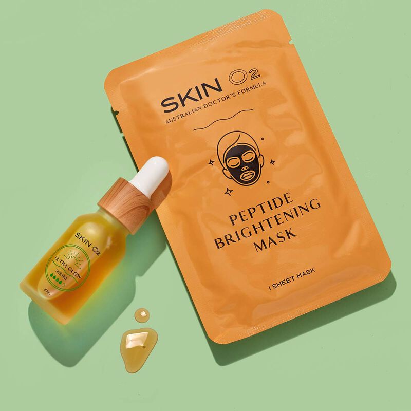 skin o2 ultra glow intense treatment kit