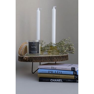 faces oud mood  scented candle jar