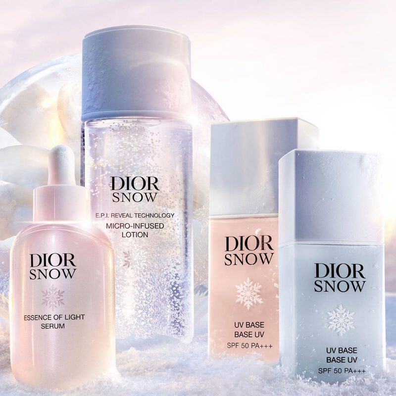 dior snow microinfused lotion