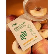 faces gut health drink mix peach flavor   x15 sachets