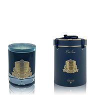 Luxury Candle Navy Blonde Vanilla faces luxury candle navy blonde vanilla