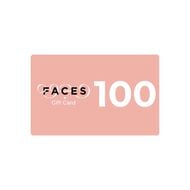 بطاقة هدية فيسز 100 faces بطاقة هدية فيسز 100