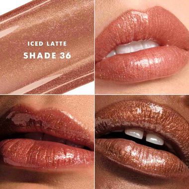 faces prisma glass icy plumper volumizing lip gloss with hyaluronic acid