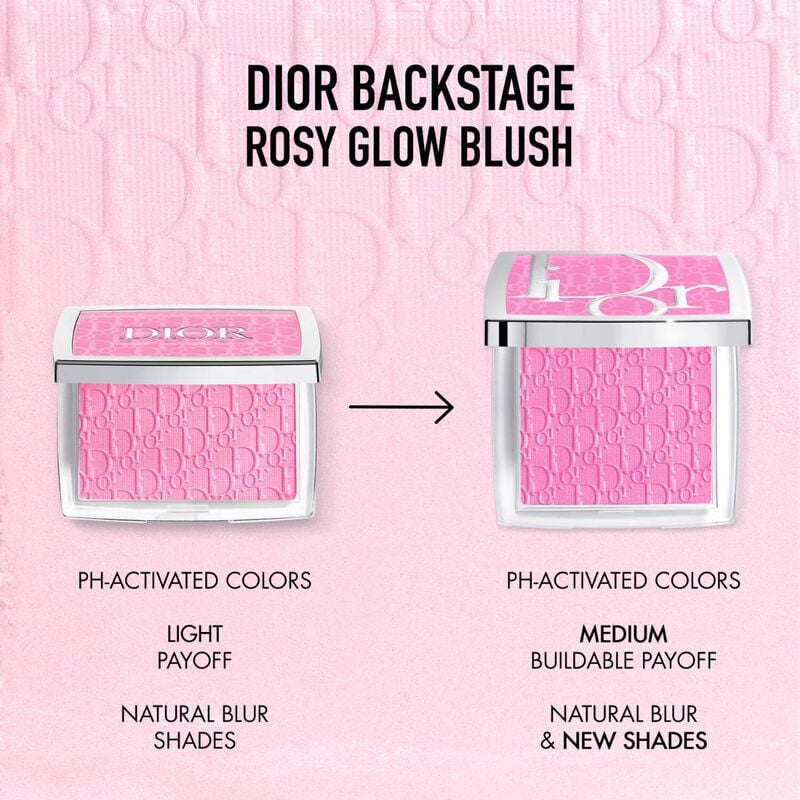 dior backstage rosy glow