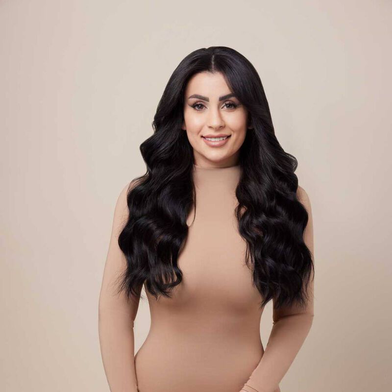 يومي بيوتي وصلات شعر بلون لا نوني