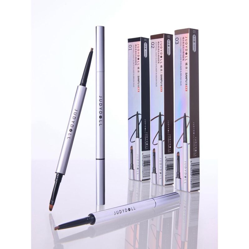judydoll easy glide eyeliner & brush duo 01black