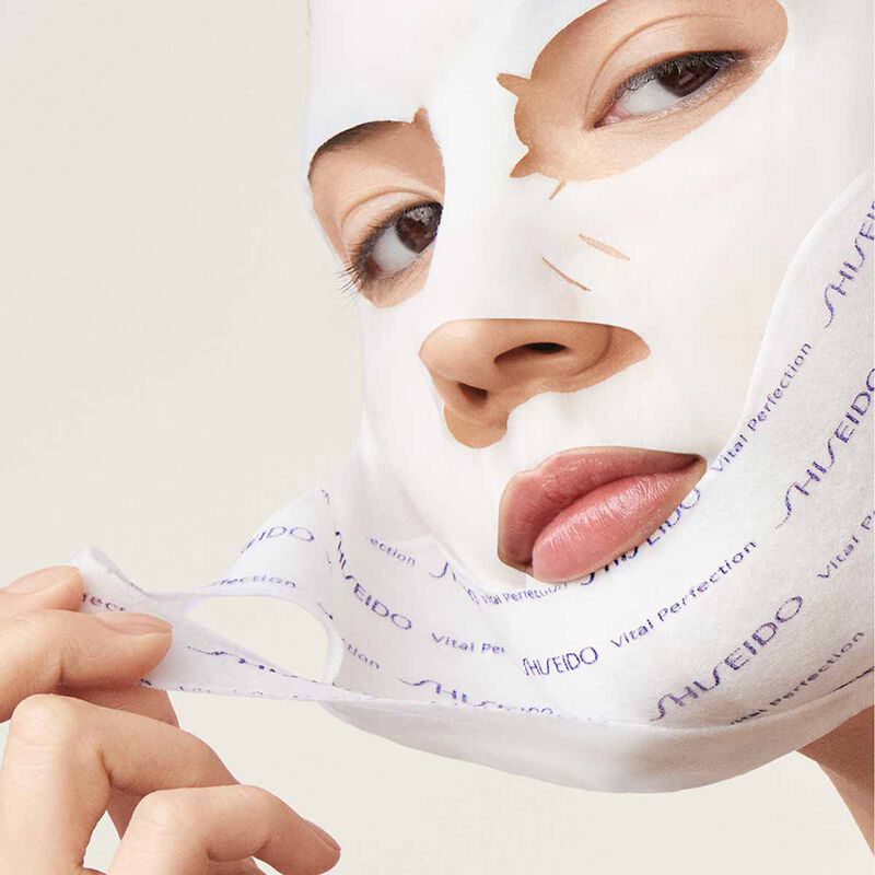 shiseido vital perfection radiance face mask
