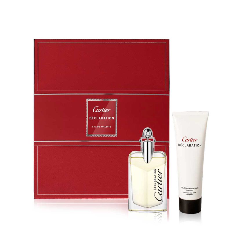 cartier declaration eau de toilette gift set with shower gel