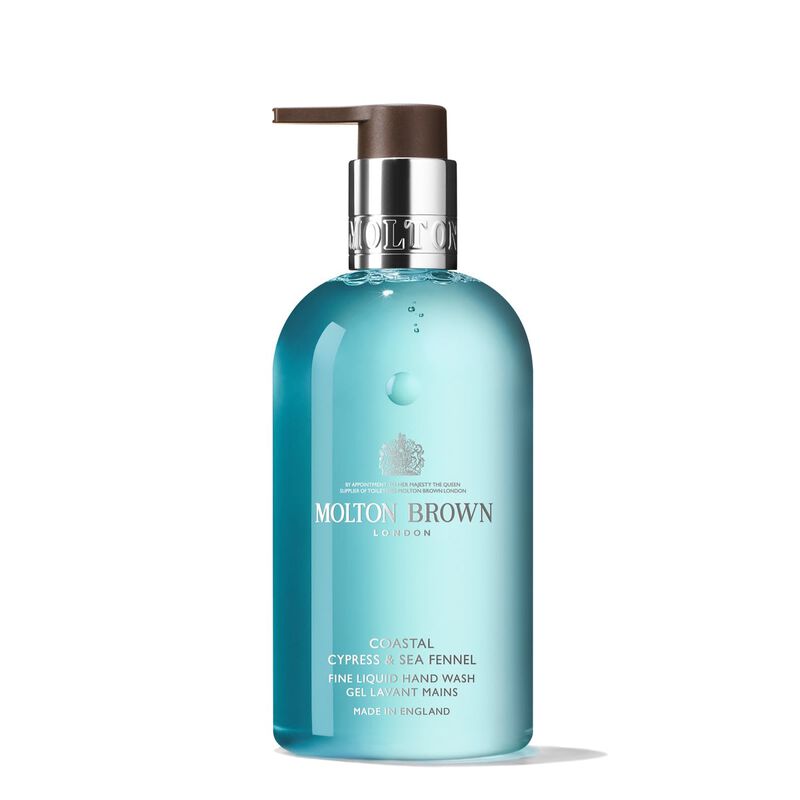 molton brown coastal cypress & sea fennel hand wash