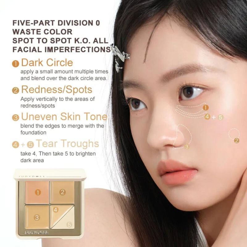 judydoll cloud touch concealer palette 01