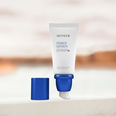 faces power oxygen city pollution block cream o2