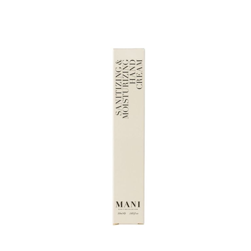 mani sanitizing & moisturizing hand cream