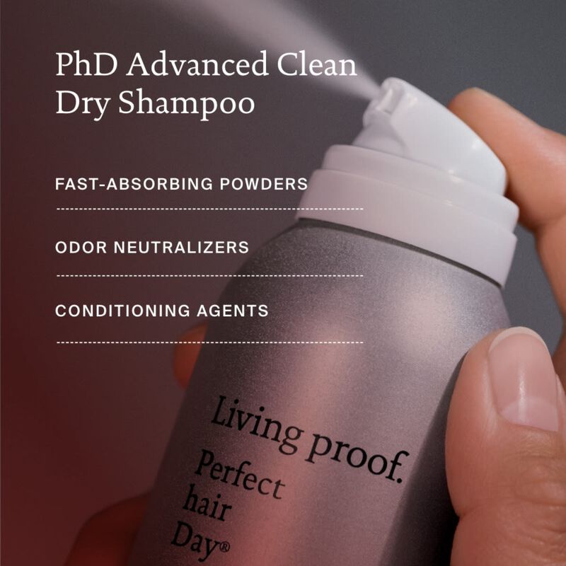 living proof velvet amber advanced clean dry shampoo