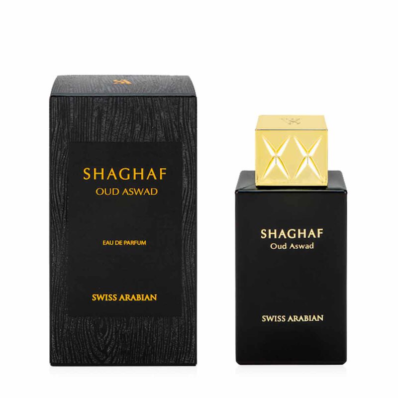 swiss arabian shaghaf oud aswad eau de parfum
