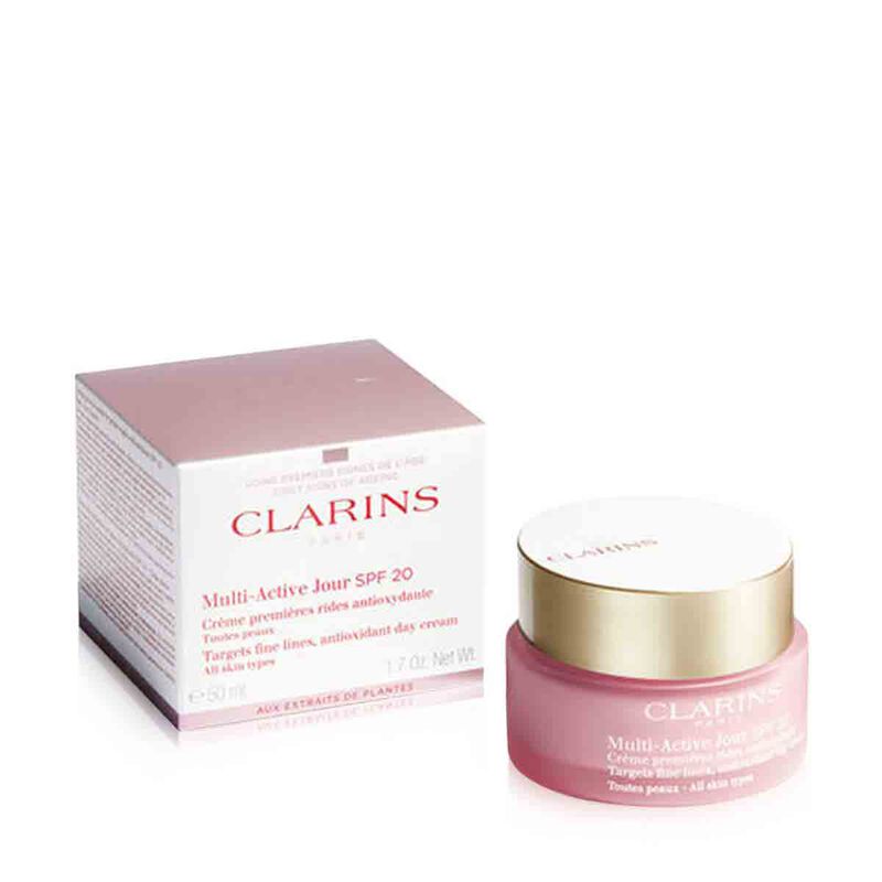 كلارنس كريم جيل ملتياكتيف نهاري spf20 50مل