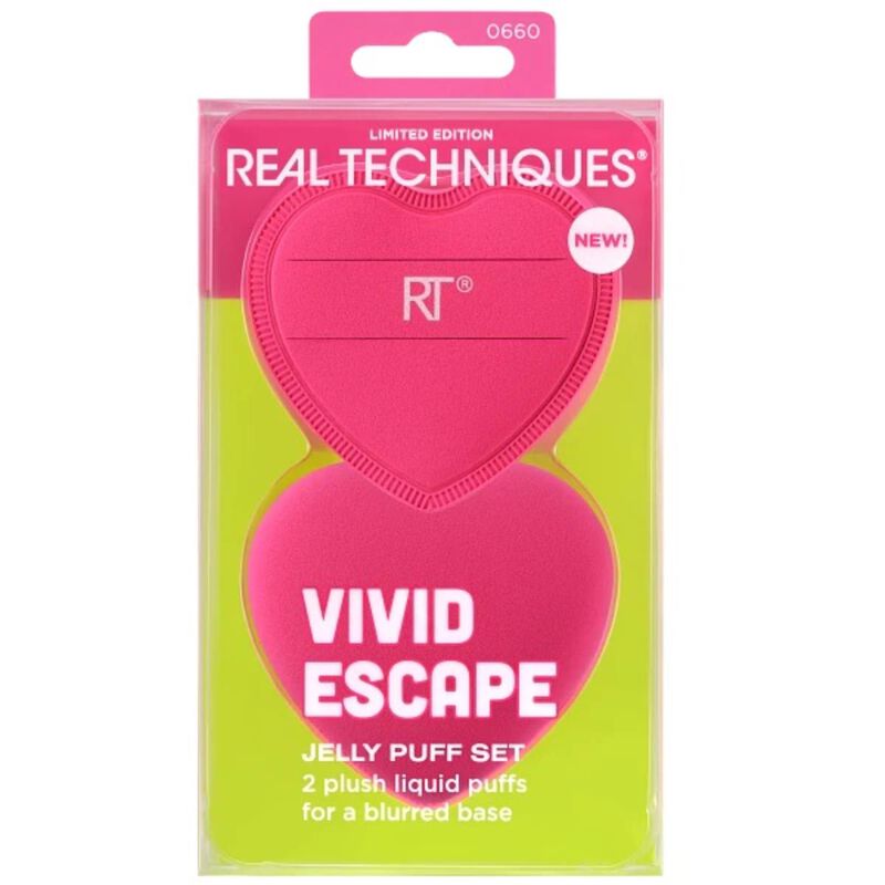 real techniques vivid escape jelly puff set