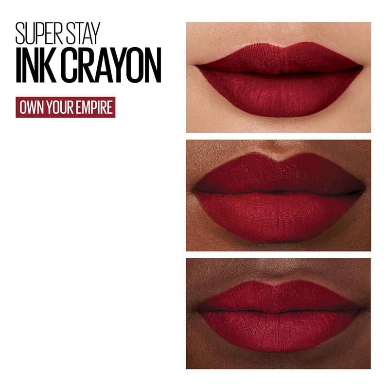 maybelline new york superstay ink crayon