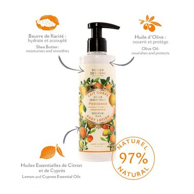 faces essentials provence body lotion