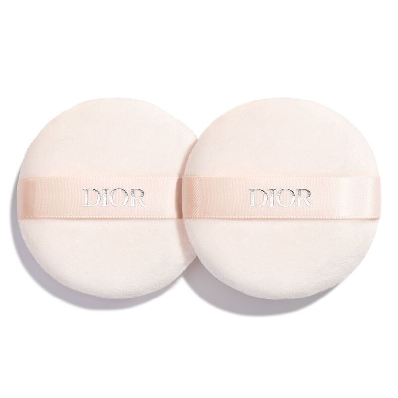 dior forever on set powder puffs sachet of 2 puffs for loose powder