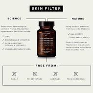 faces مكمل غذائي سكين فلتر فيتامين أ والزنك لعيوب البشرة   تفتيح  30 كبسولة