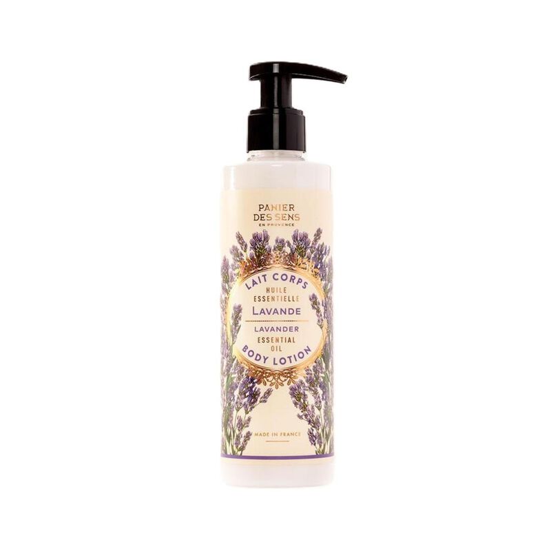 panier des sens essentials lavender body lotion
