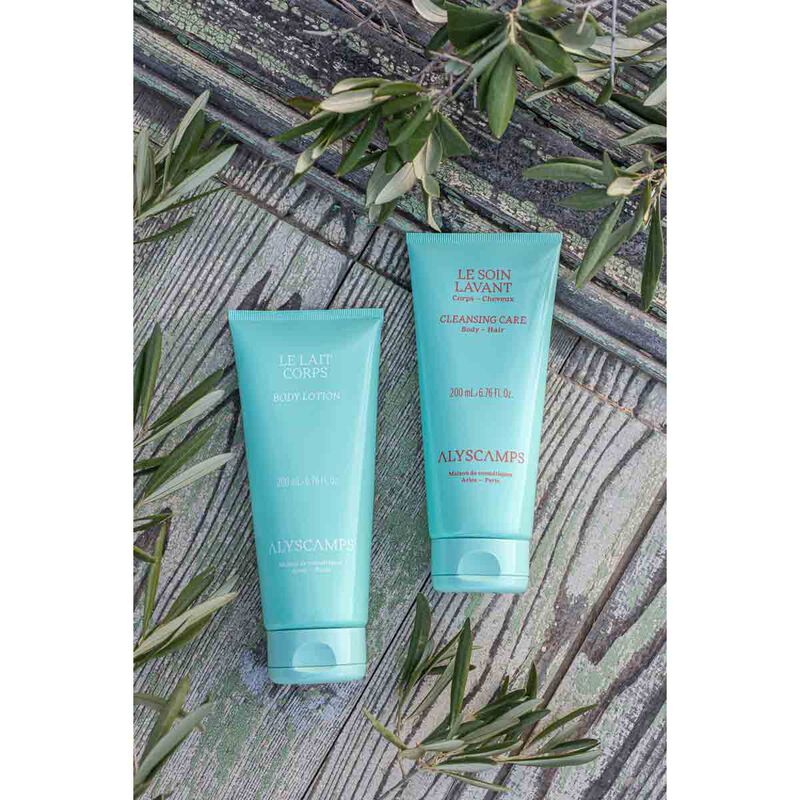 alyscamps le soin lavant corps et cheveux cleansing care body hair 200ml