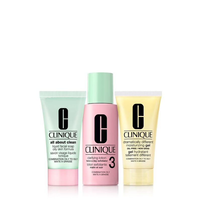 clinique mini 3step kit for combination oily skin type 3