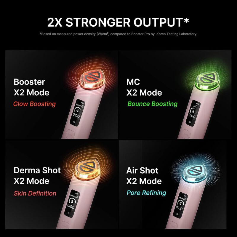 medicube ager booster pro ×2 pink