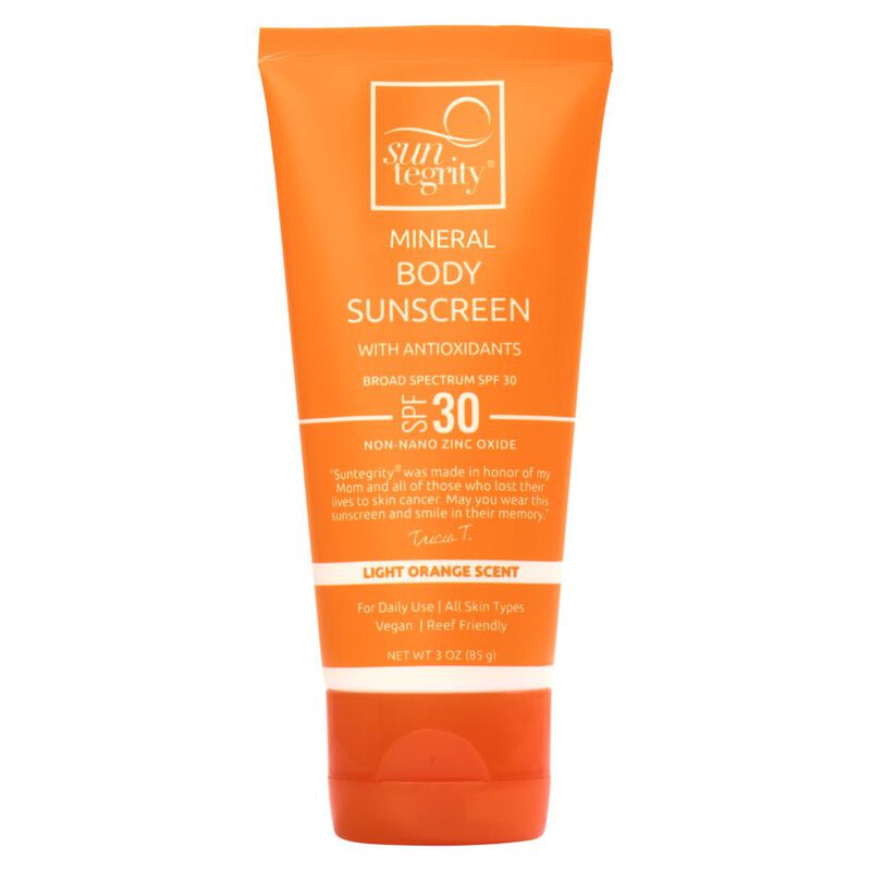 suntegrity mineral body sunscreen broad spectrum spf 30