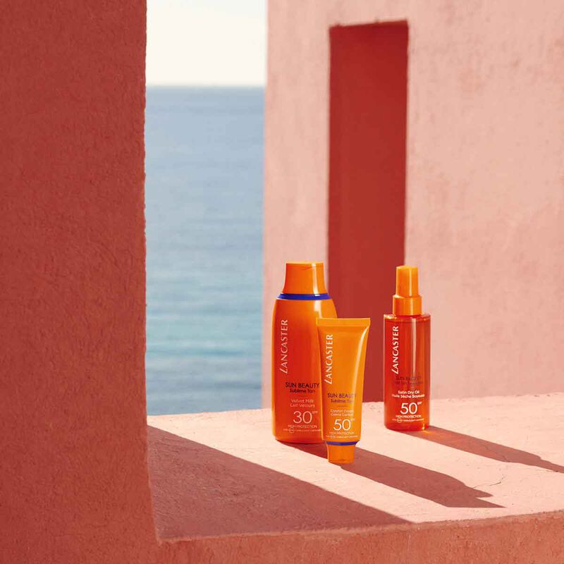 lancaster sun sensitive delicate softening milk spf30 125ml