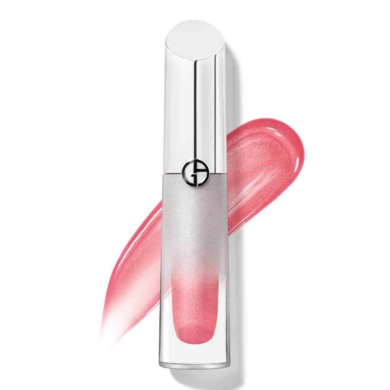 armani beauty prisma glass icy plumper volumizing lip gloss with hyaluronic acid