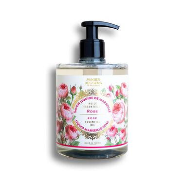 faces essentials soap rose liquid marseille