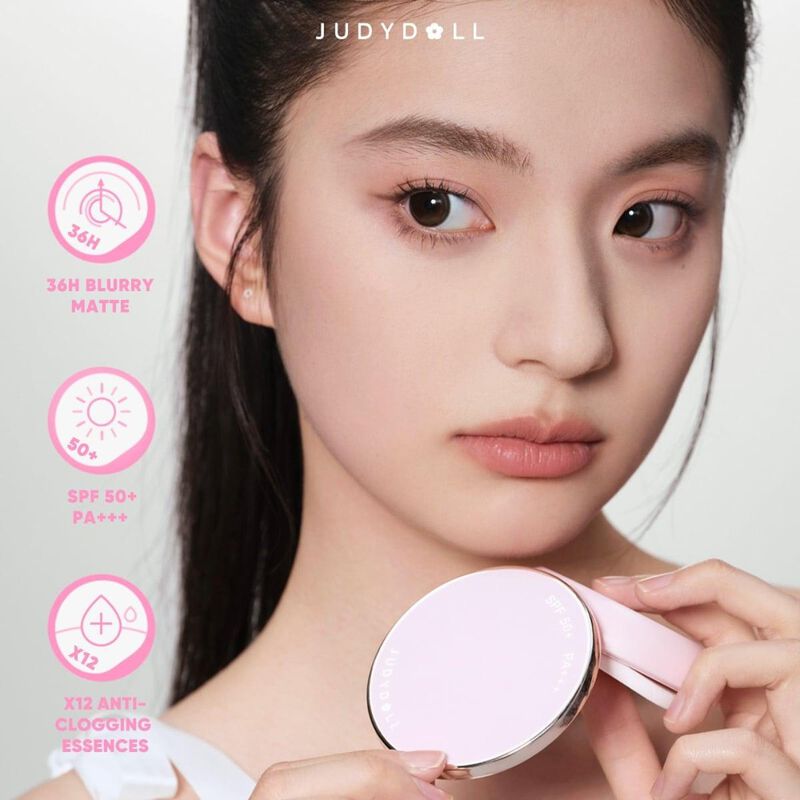 judydoll pink skin mattte 2way cake vanilla