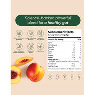 faces gut health drink mix peach flavor   x15 sachets