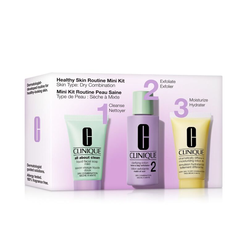 clinique mini 3step kit for combination dry skin type 2