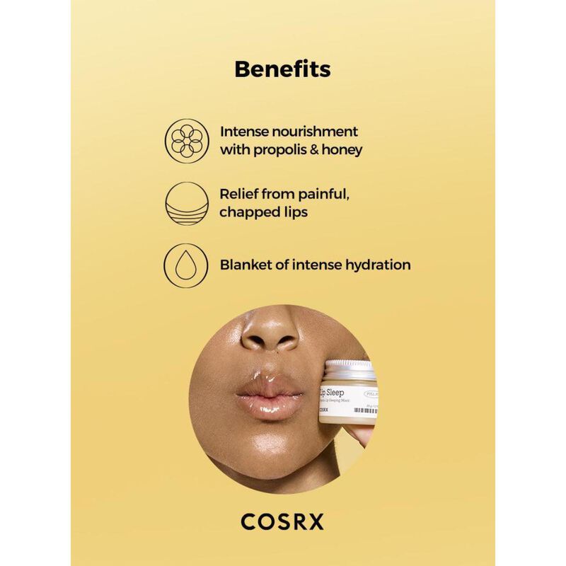 cosrx full fit propolis lip sleeping mask