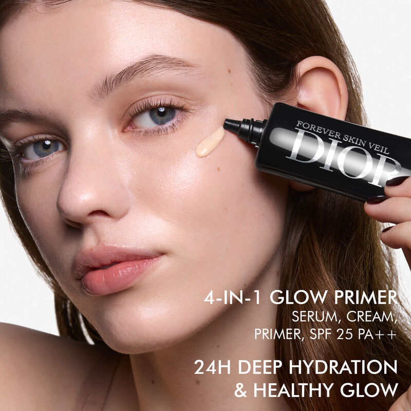 dior forever skin veil  glow finish and 24h hydration, spf 25 pa++