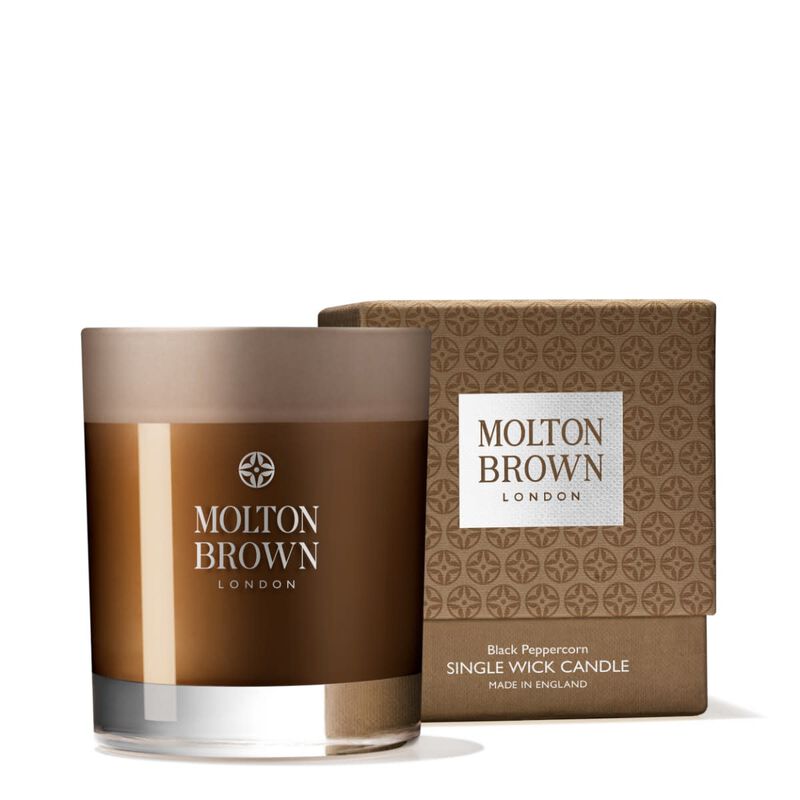 molton brown black peppercorn single wick candle
