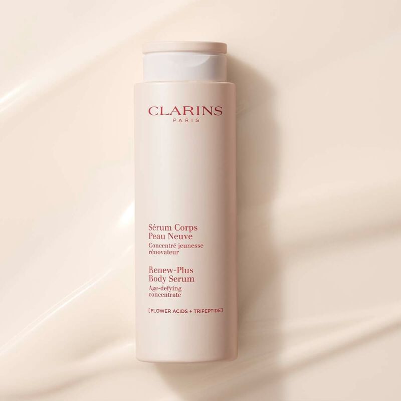 clarins renew body serum