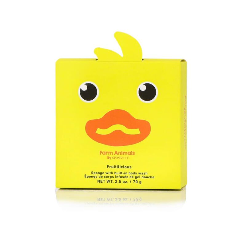 spongelle danny duck body wash infused buffer (multi use)
