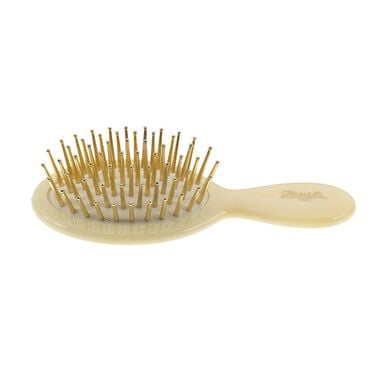 Air Cushioned Brush - Beige, Small Horn Imitation With Gold Pins faces air cushioned brush beige small horn imitation with gold pins