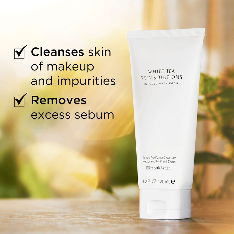 elizabeth arden white tea skin solutions gentle purifying cleanser