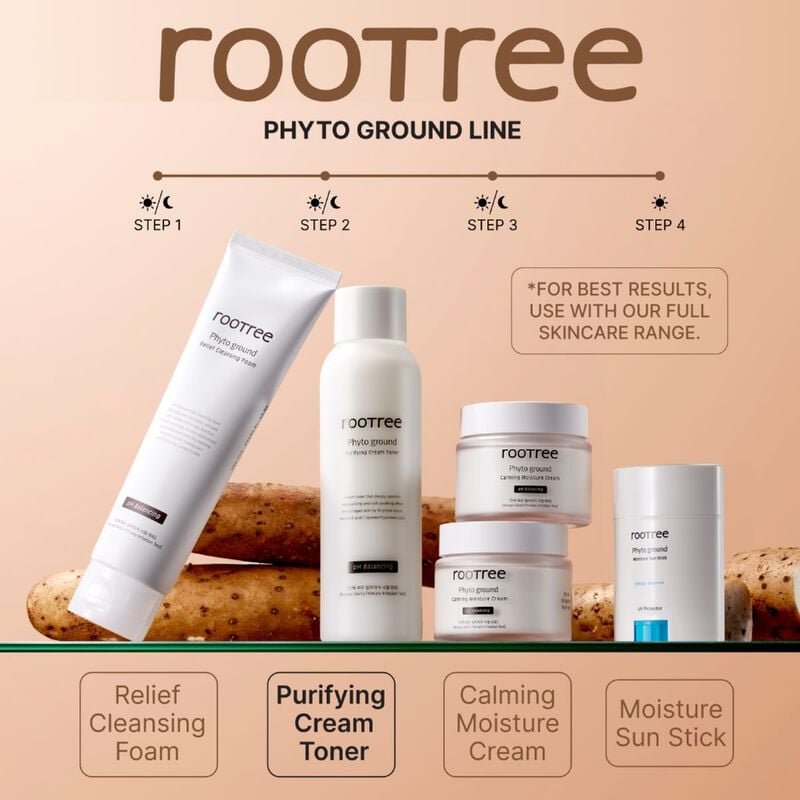 rootree phyto ground purifying cream
