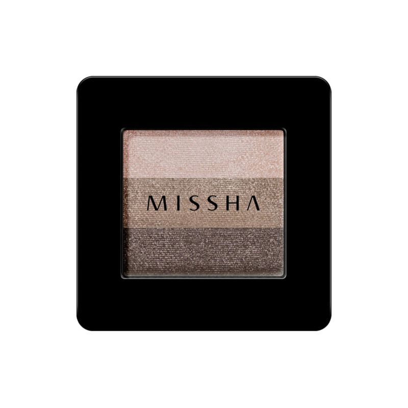 missha triple shadow (no.4/chocolate brown)