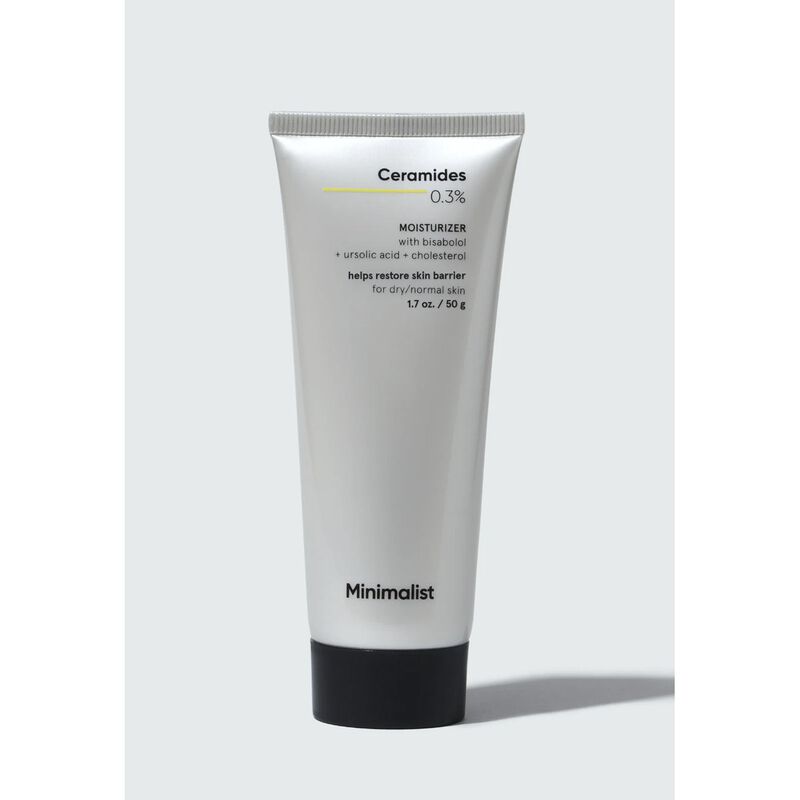 minimalist ceramides 0.3% bisabolol dry face cream