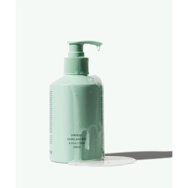 faces santalum plant based natural body wash